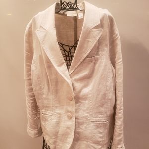 Women's linen blazer